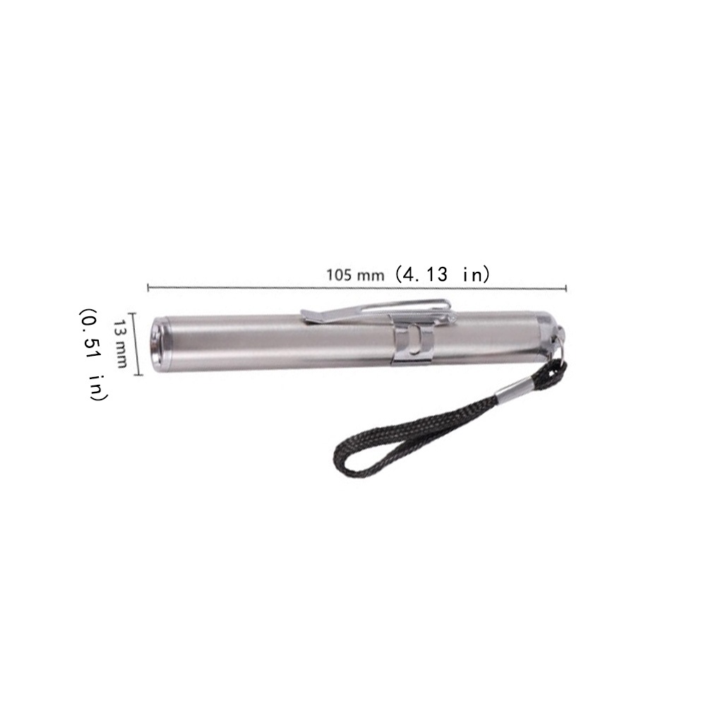 Đèn LED Ấp Trứng Mini Bằng Thép Không Gỉ Sử Dụng Pin