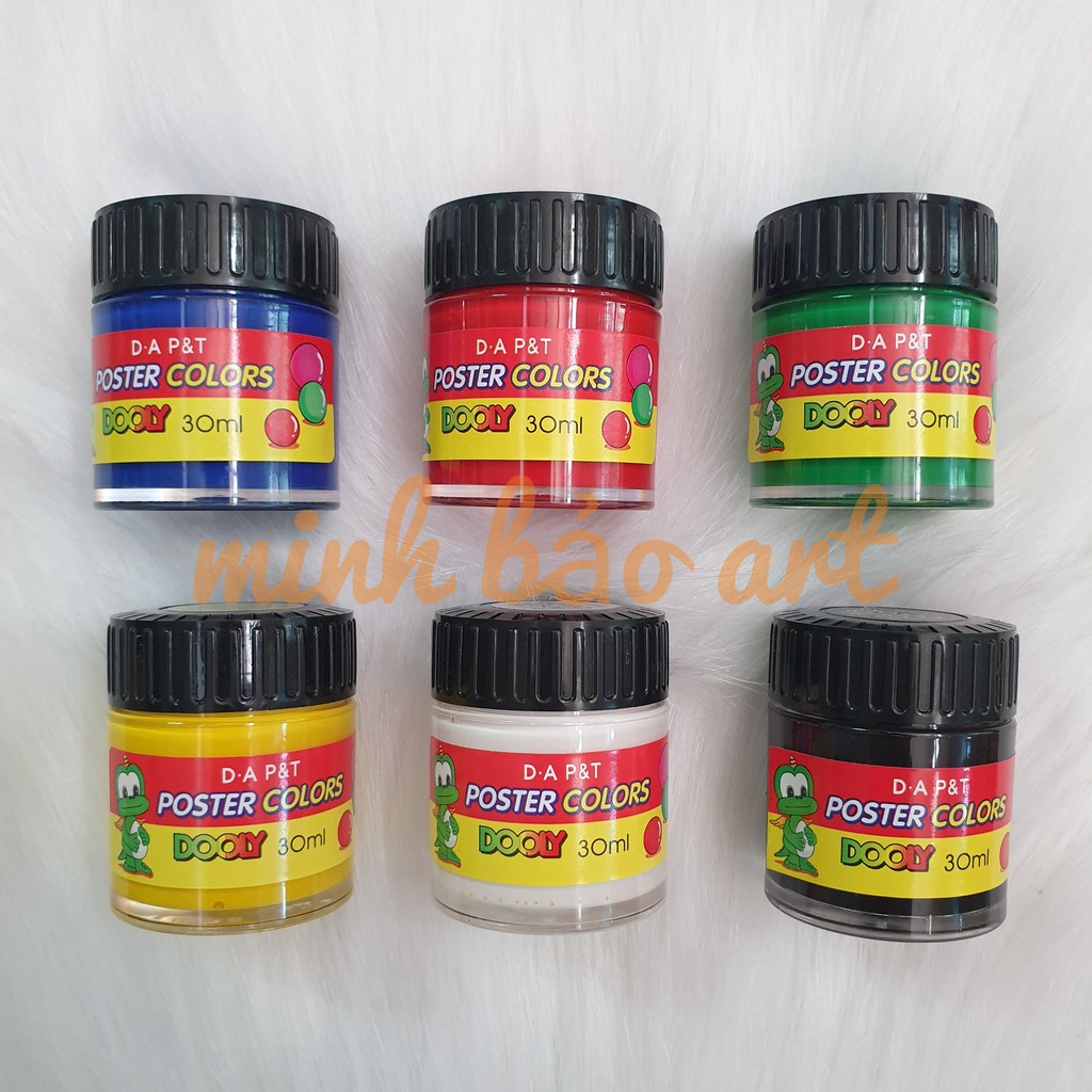 BÁN LẺ - MÀU POSTER DOOLY 30 ML (HÃNG D.A P&amp;T - MÀU HÀN QUỐC)
