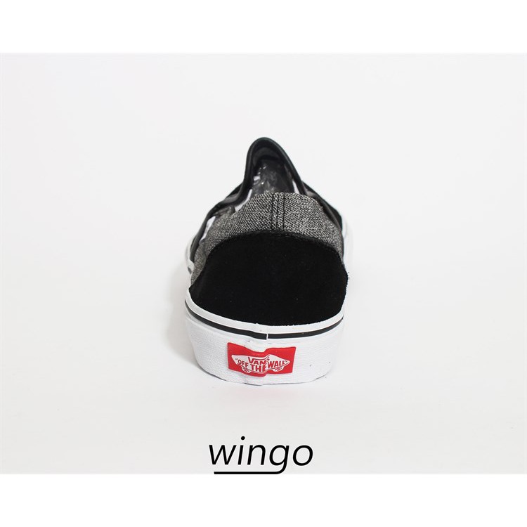 Vans Slip On 2 Tone Black/Grey Suede