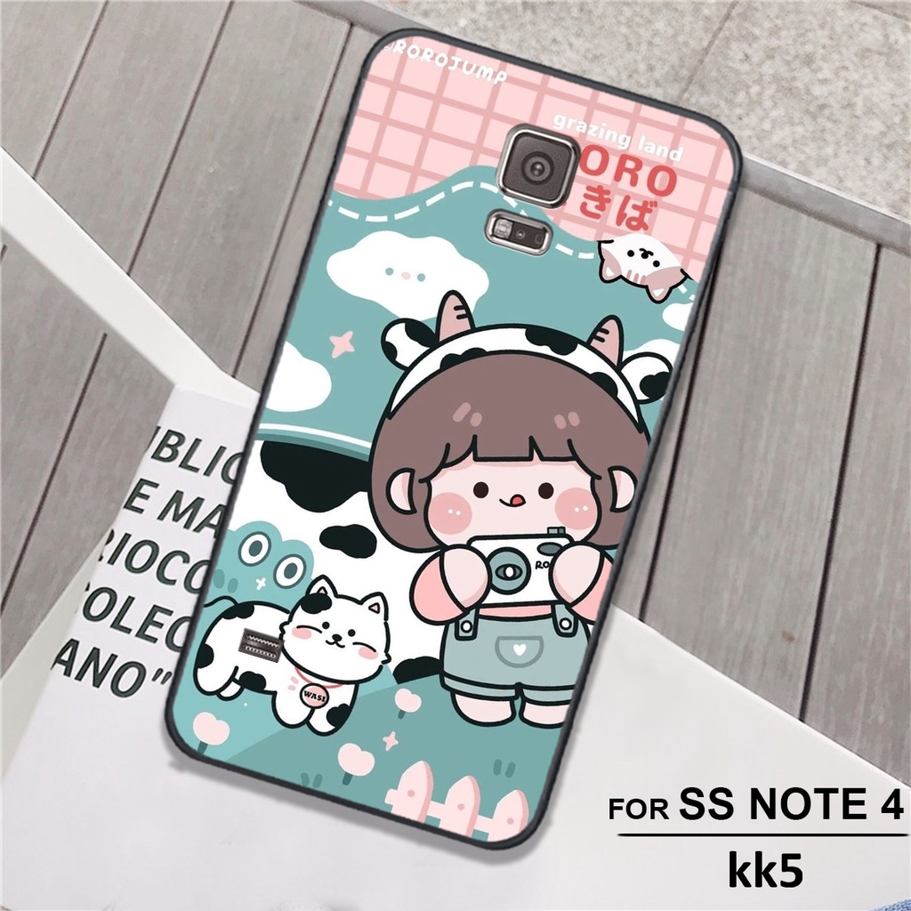 Ốp lưng SamSung Galaxy NOTE3/NOTE 4/NOTE 5 in hình siêu cute và đáng yêu (bapshoppe)