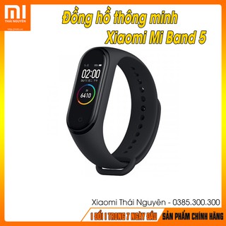 Vòng đeo tay thông minh Xiaomi Mi Band 5 theo dõi sức khỏe