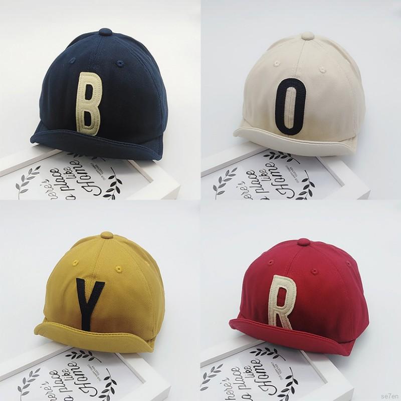 Mũ lưỡi trai che nắng kích thước điều chỉnh được thời trang dành cho bé 1-3 tuổi