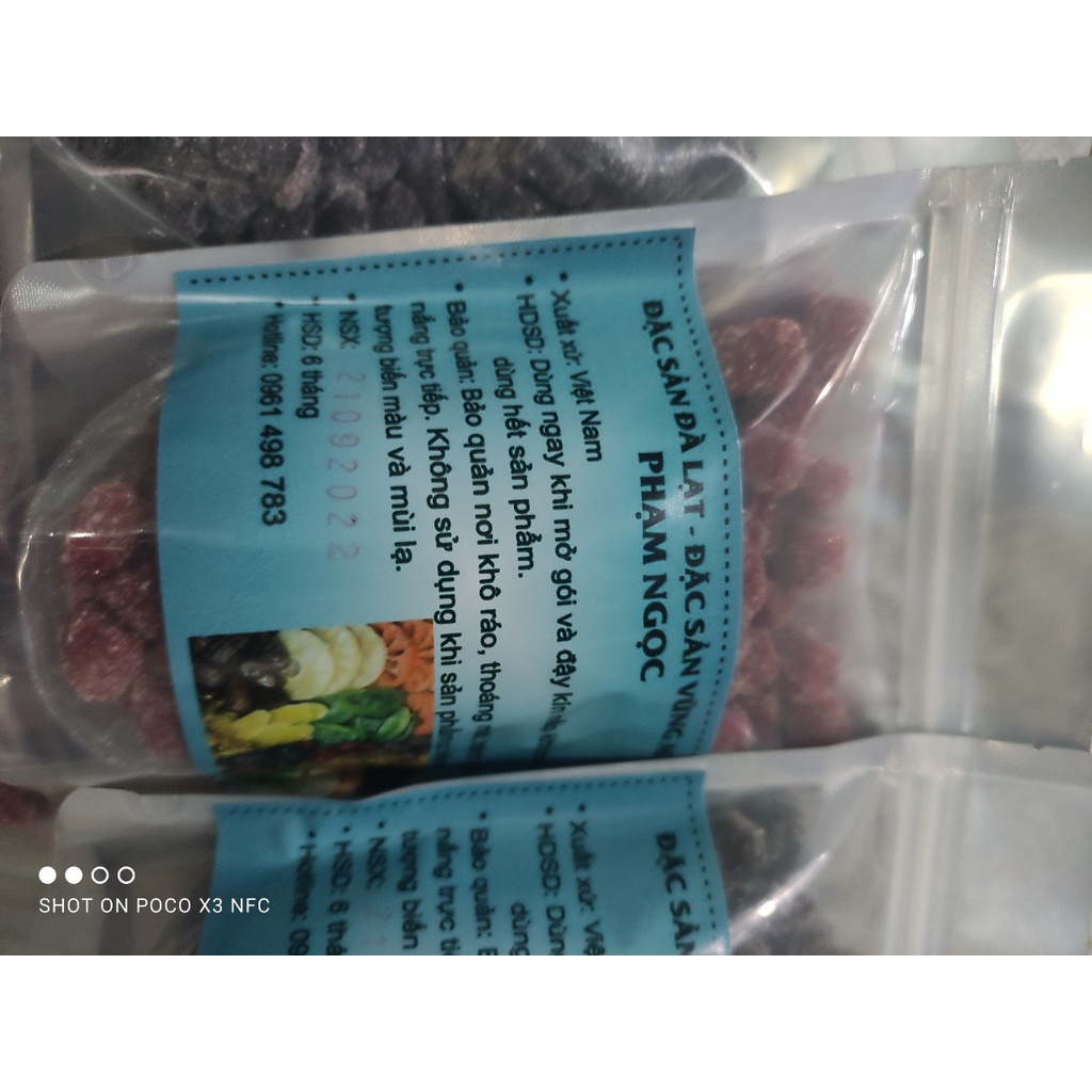 500Gr Kẹo dâu tây - dâu tằm Đà Lạt
