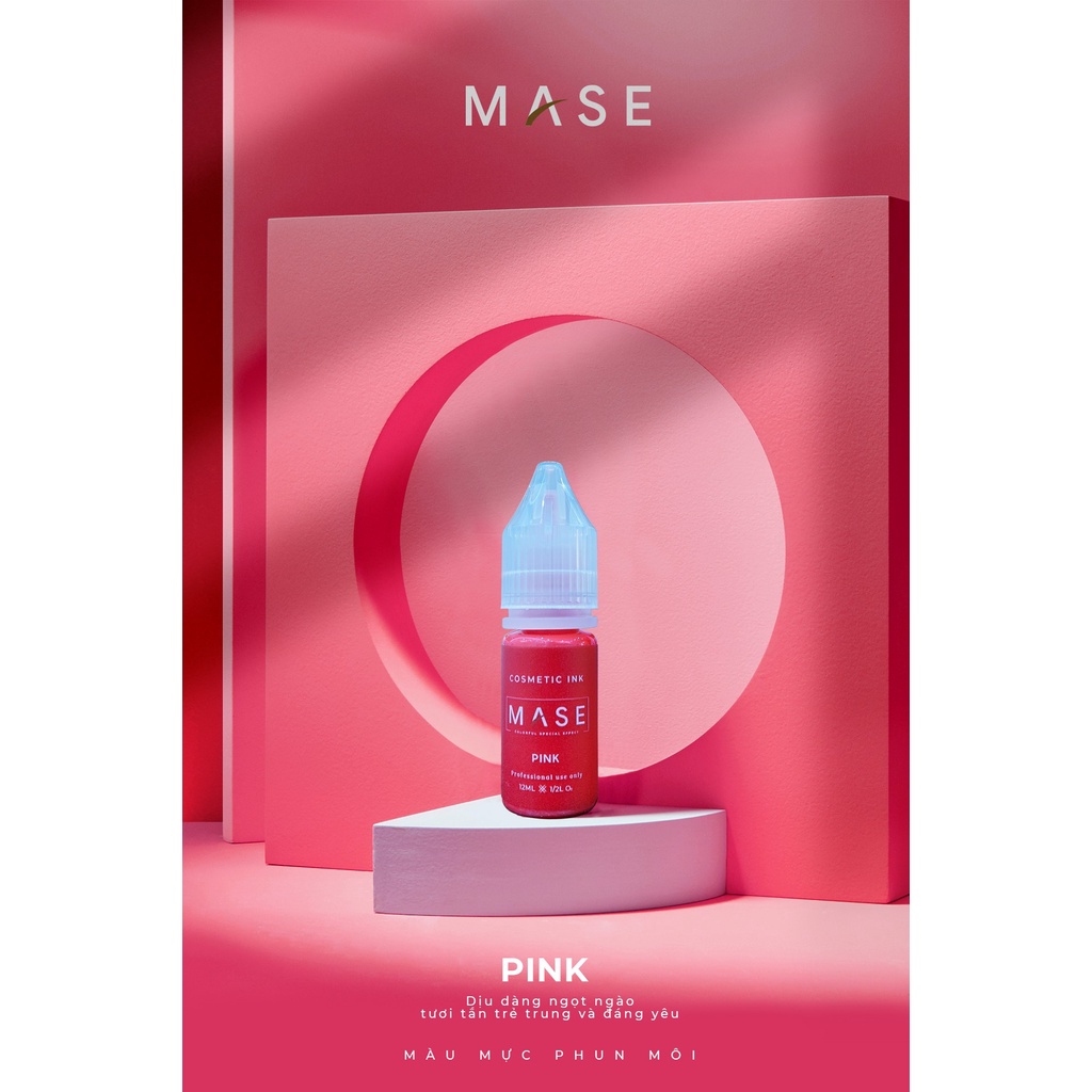 [CHÍNH HÃNG] Mực môi Mase mini size 3,3ml, fullsize 10ml