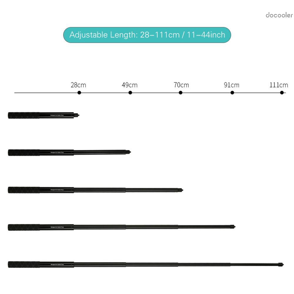 Gậy Selfie Vô Hình Dài 5 Phần 28cm - 111cm Có Thể Điều Chỉnh Độ Dài 1 / 4 Inch | BigBuy360 - bigbuy360.vn