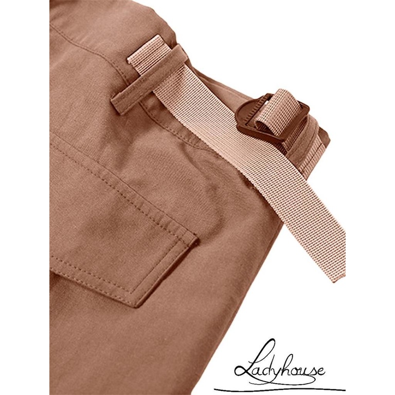 Quần Baggy Lưng Thấp Màu Trơn Phong Cách Đường Phố Vintage Có Túi Màu Đen / Xanh Lá / Hồng Dành Cho Nữ