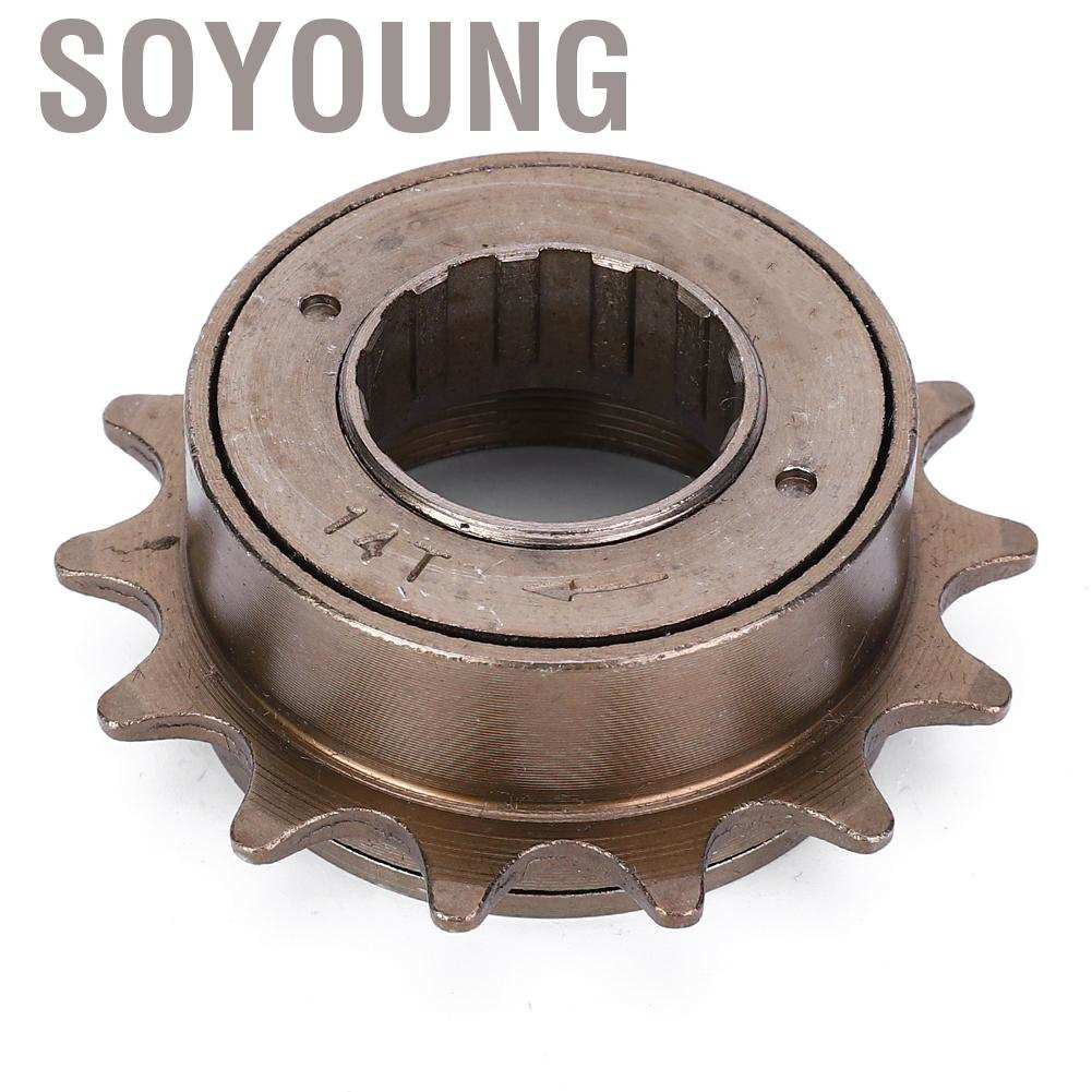 Soyoung 14T Single Speed Freewheel Flywheel Bike Accessory for Mountain Road Bicycle Folding