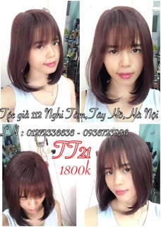 Tóc bộ nguyên đầu làm từ tóc thật