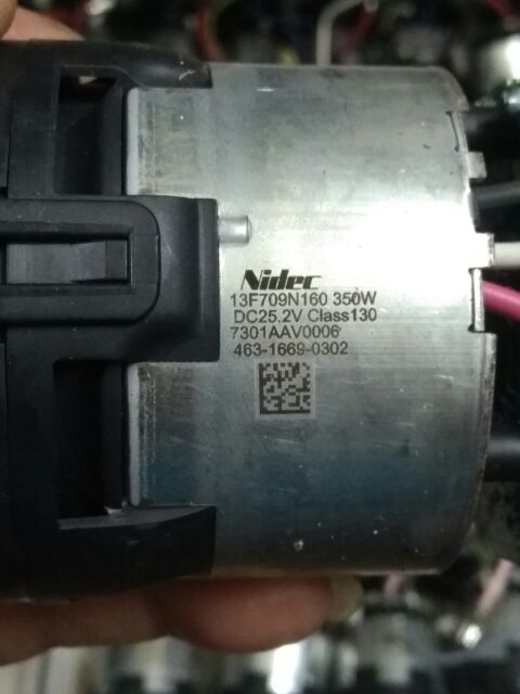 Motor Nidec hút bụi BLDC