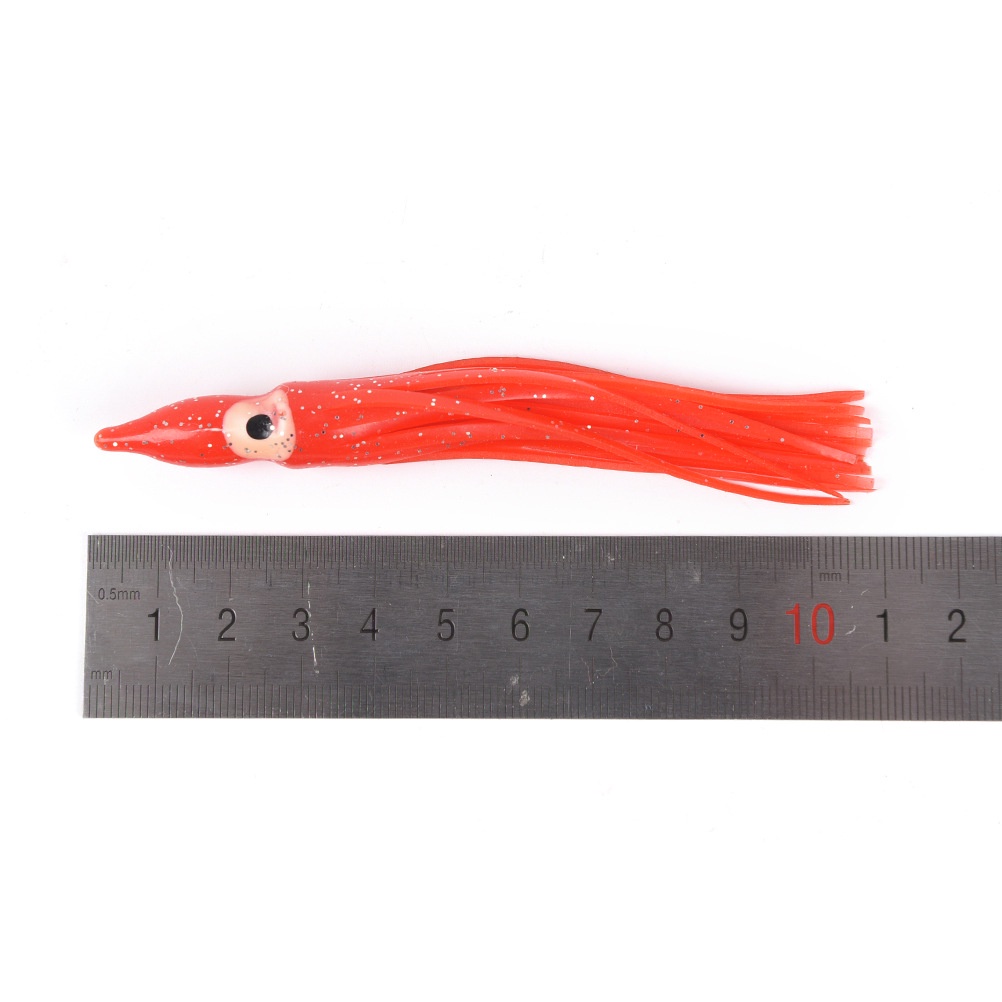 Set 10 Mồi Giả Mềm Thu Hút Câu Cá Hiệu Quả 9cm