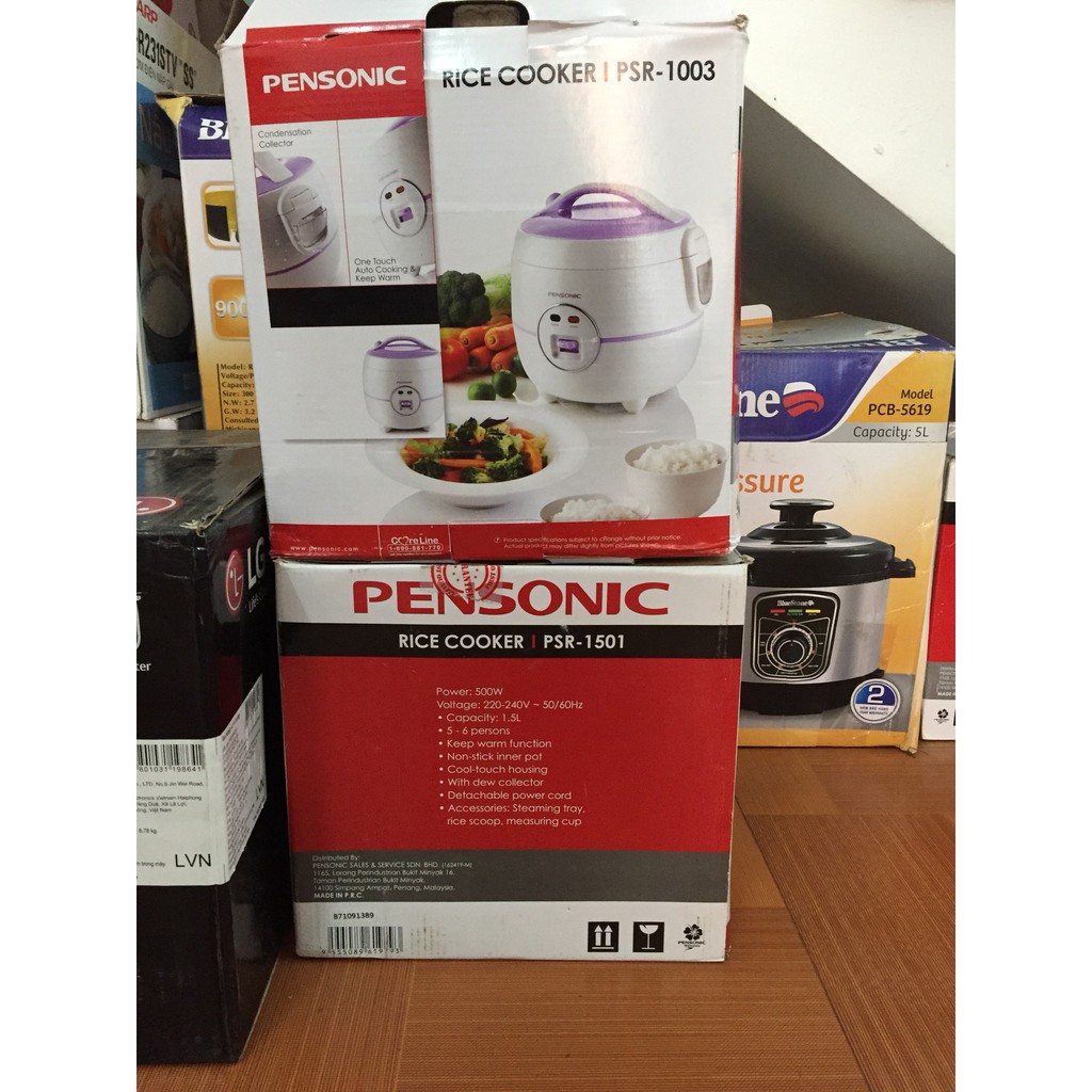 Nồi cơm điện Pensonic 1 lít PSR-1003 Tím | BigBuy360 - bigbuy360.vn