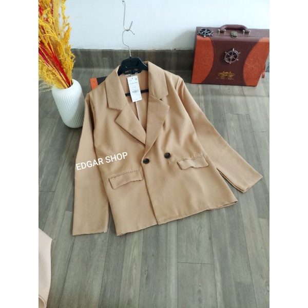[CÓ VIDEO] ÁO VEST KHOÁC BLAZER NỮ 1 LỚP THẬT 100% | BigBuy360 - bigbuy360.vn