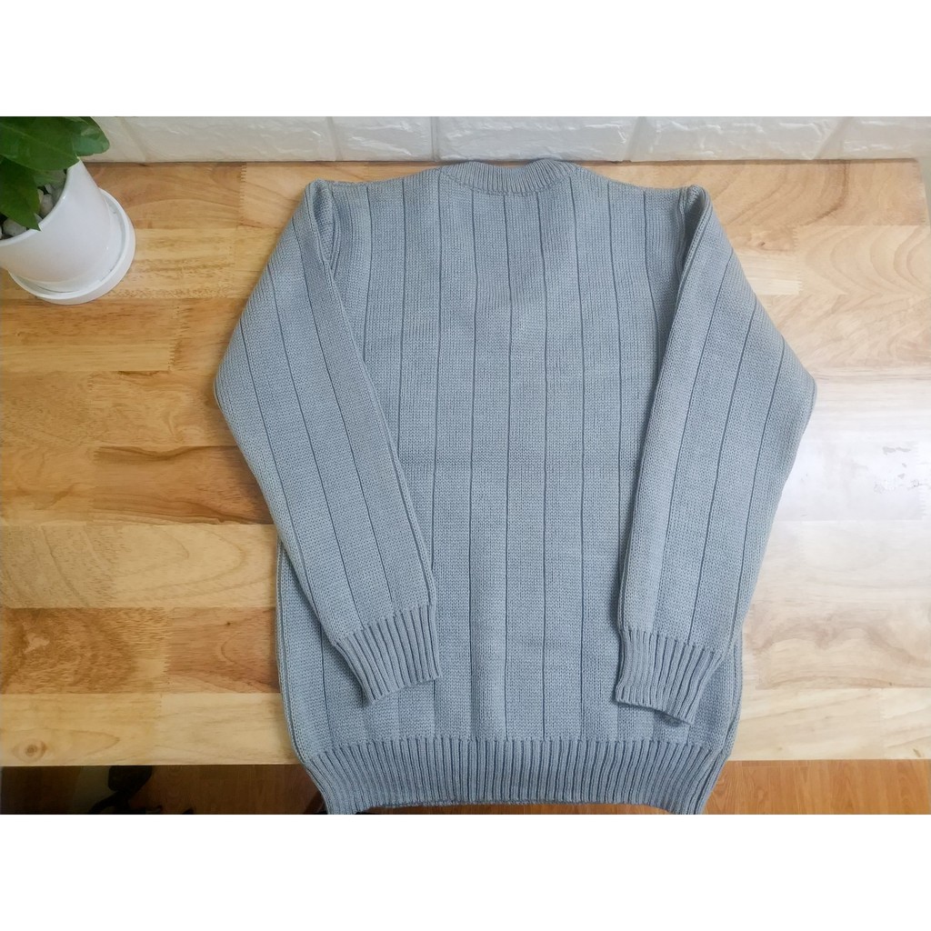 Áo len cổ tim NAM trung niên, người lớn tuổi - Made in Việt Nam | BigBuy360 - bigbuy360.vn