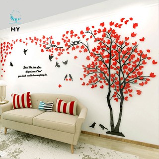 Decal Dán Tường Hình Cây 3d