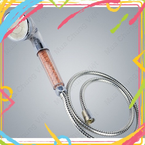 VÒI TẮM HOA SEN TĂNG ÁP + TẶNG KÈM DÂY[Siêu Phẩm 2019]