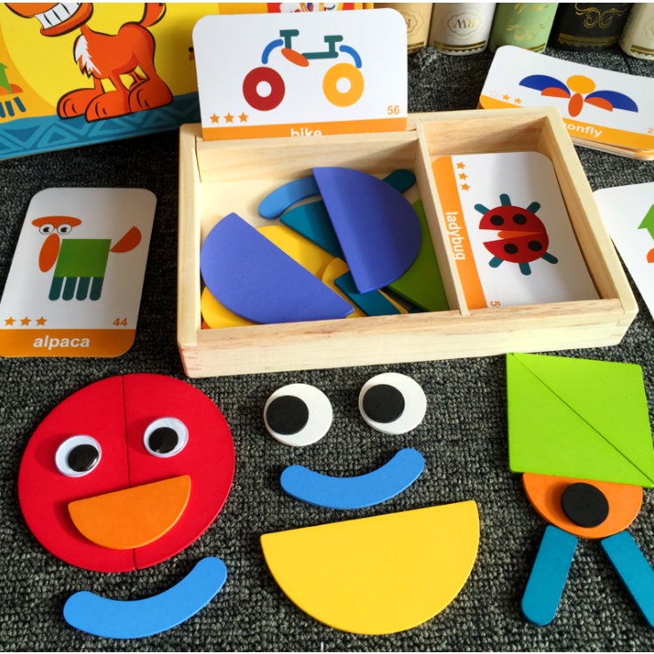 Bộ 50 chi tiết xếp hình con bọ giúp bé phát triển trí tuệ