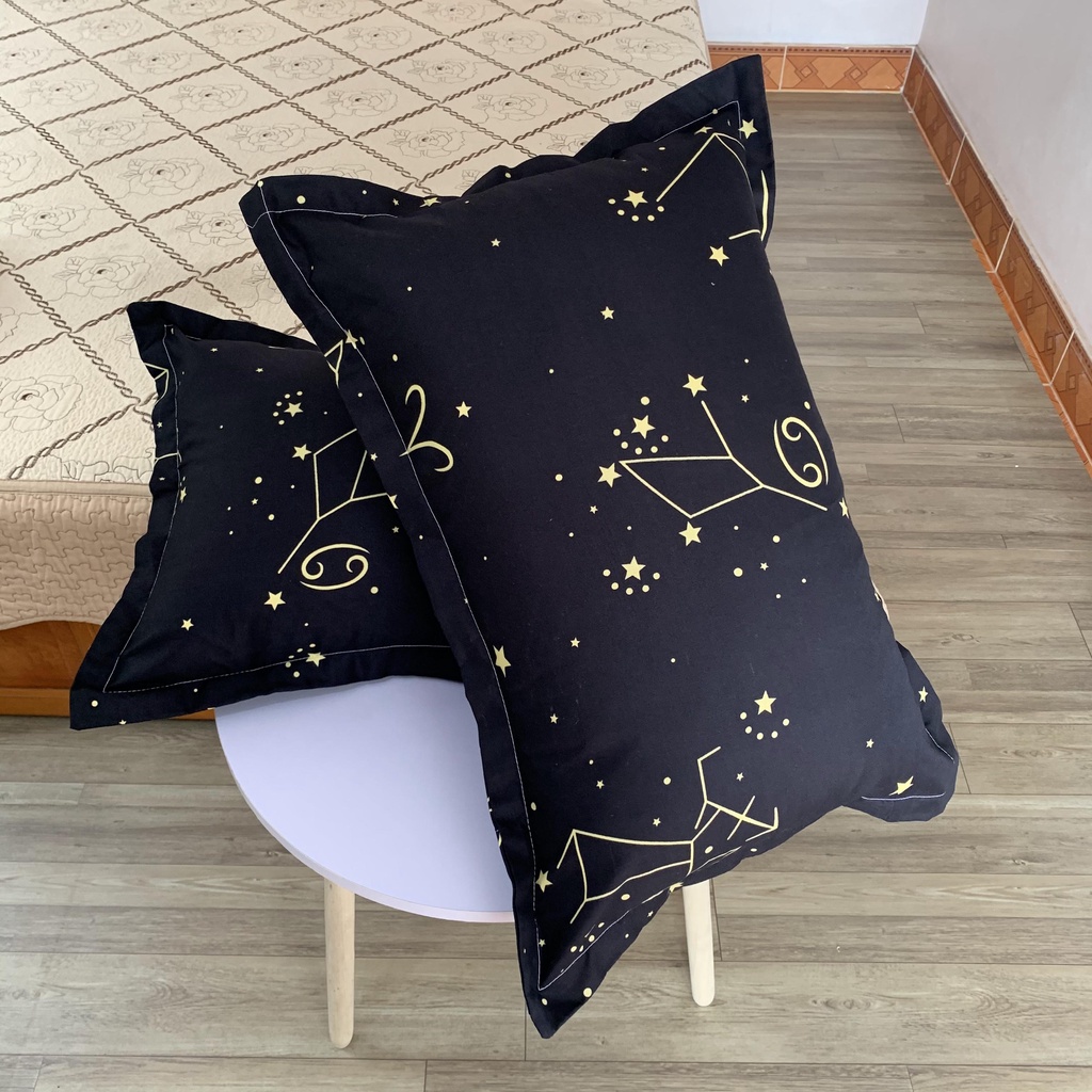 Vỏ gối nằm cotton poly,  vỏ gối đẹp Lin Bedding vỏ gối nằm kích thước 45x65cm (Không kèm ruột) | BigBuy360 - bigbuy360.vn