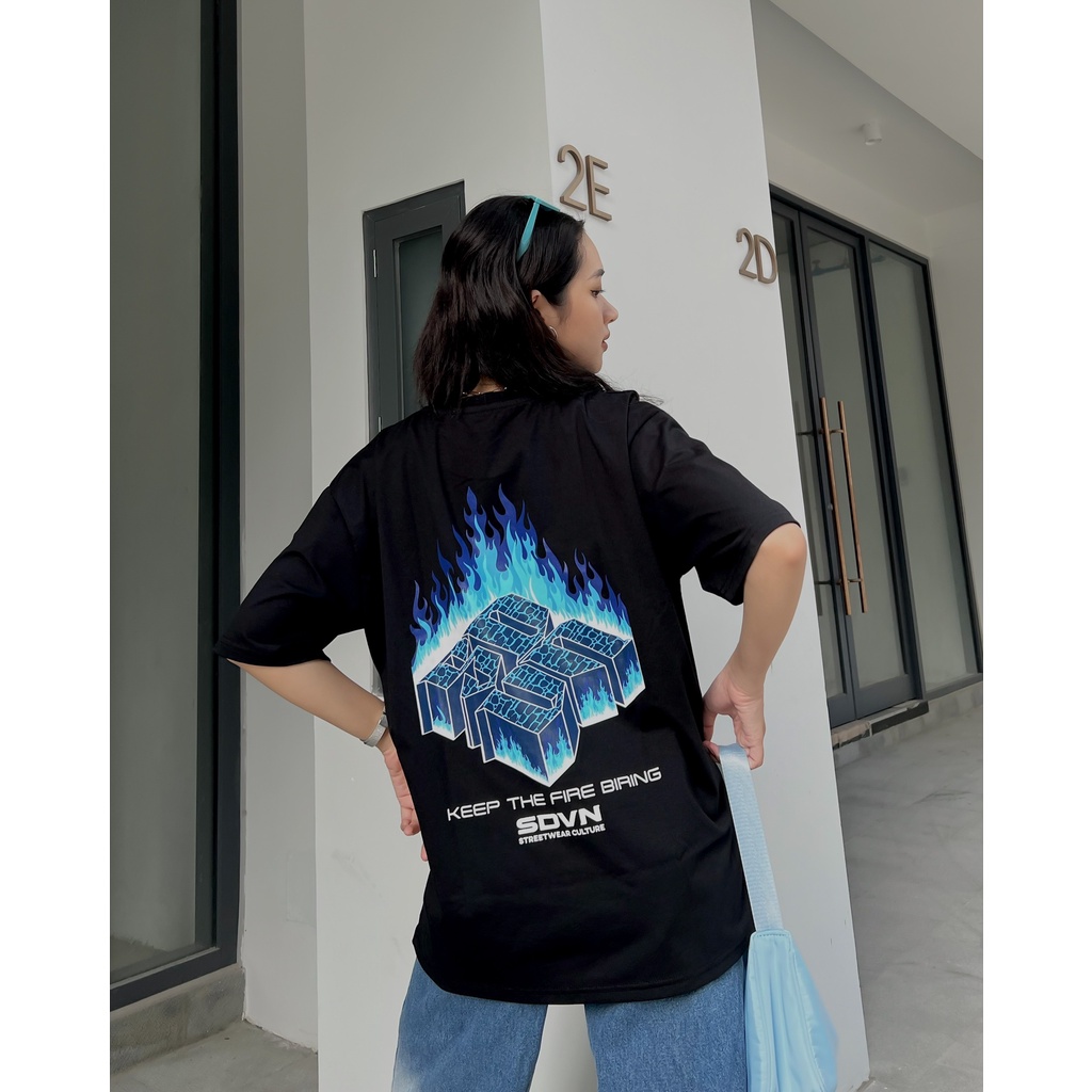 Áo Thun Unisex Nam Nữ SDVN BIRING