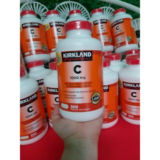 Vitamin c kirkland 1000mg - 500 viên, hàng mỹ chính hãng