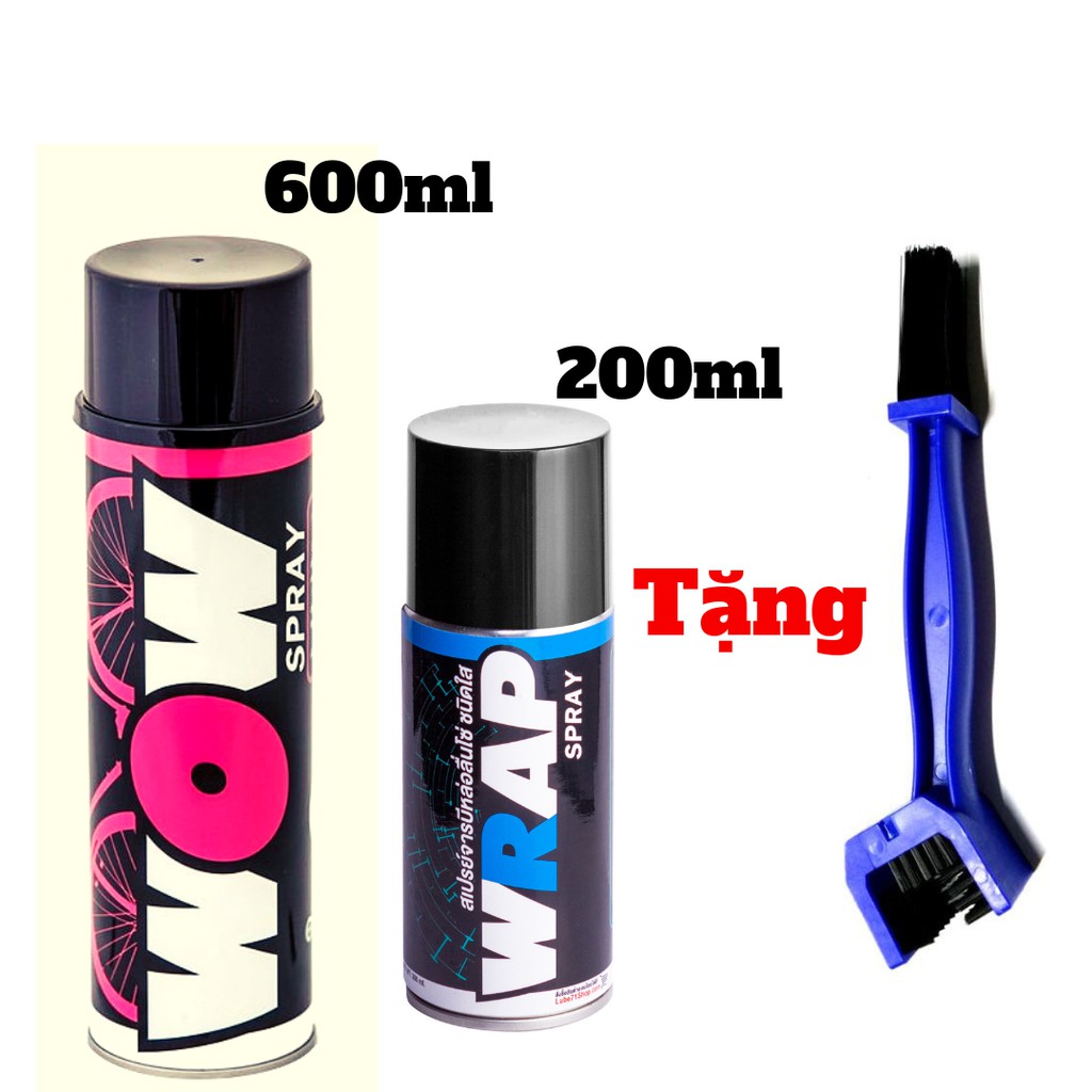 Bộ Vệ Sinh Bôi Trơn Sên Lube71 Wow Wrap + Tặng Bàn Chải-MSN388399