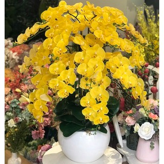 Lan Hồ Điệp Giả Giống Thật Đến 99% TODOCO để bàn phòng khách đẹp, cắm bình trang trí nhà cửa, decor đám cưới 