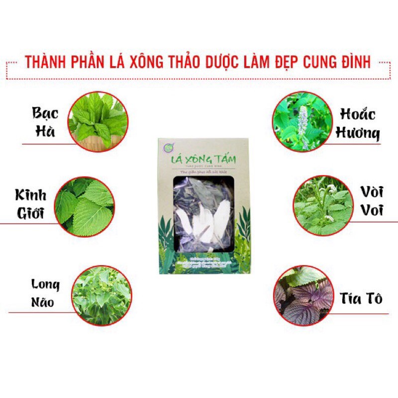 LÁ XÔNG TẮM CHO MẸ 100GR