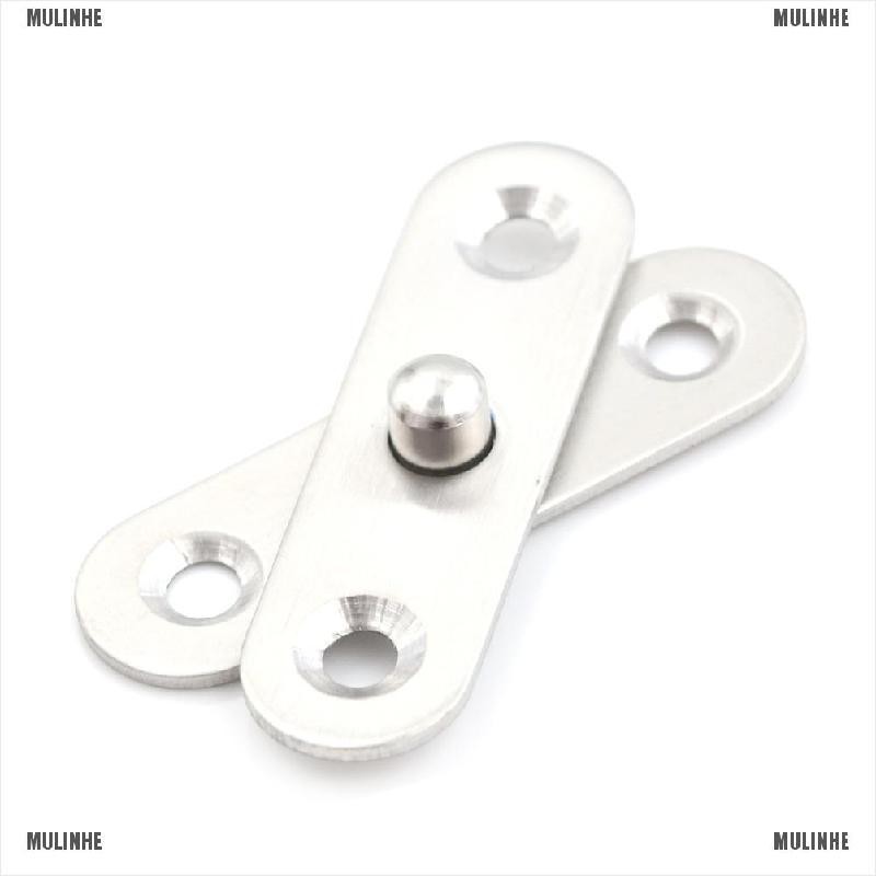 Bản Lề Cửa Xoay 360 Độ Bằng Thép Không Gỉ 56mm L Mới