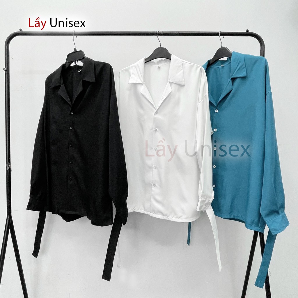 Sơ mi cổ vest tay cách điệu | BigBuy360 - bigbuy360.vn
