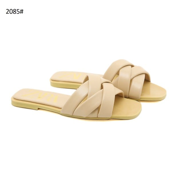 Giày Sandal Zara Dệt Kim Thời Trang Cho Nữ Ela889 CRAZY 2085