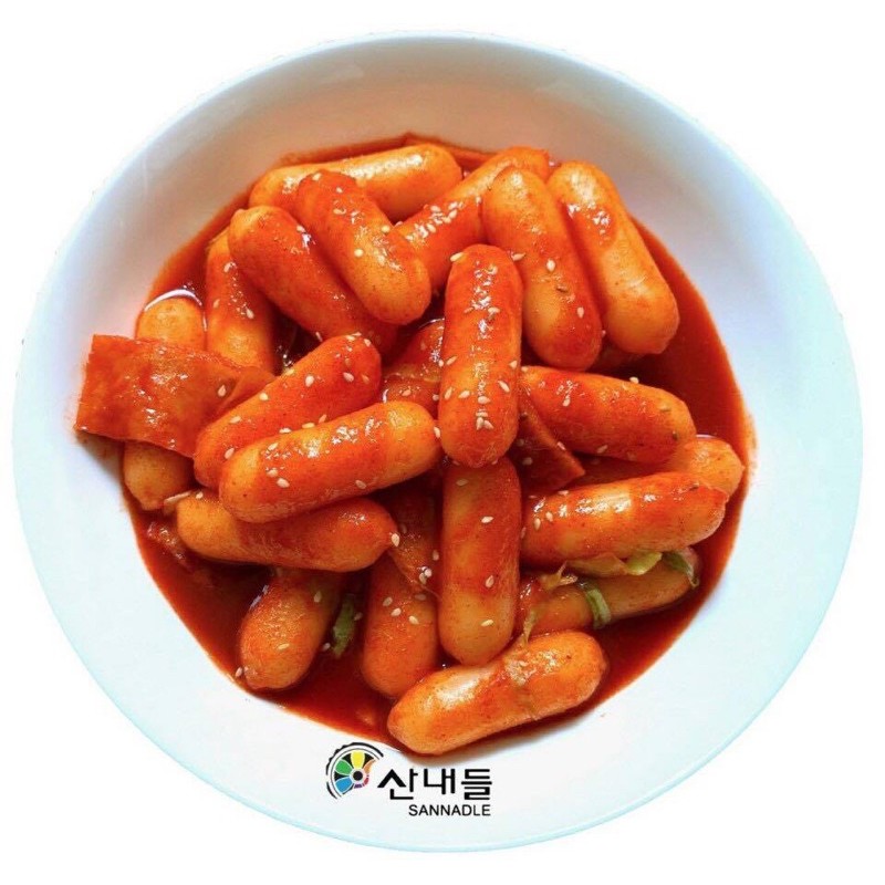 Bánh Gạo Tokbokki Hàn Quốc Nhân Phô Mai 500g