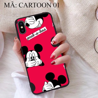 Ốp lưng iPhone X viền dẻo TPU BST Hoạt Hình