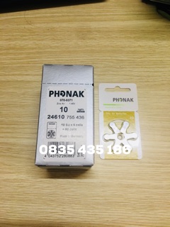 (Hàng về) Pin Máy Trợ Thính-Pin A10 Phonak