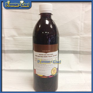 Màu thực phẩm làm bánh 500gr màu nâu