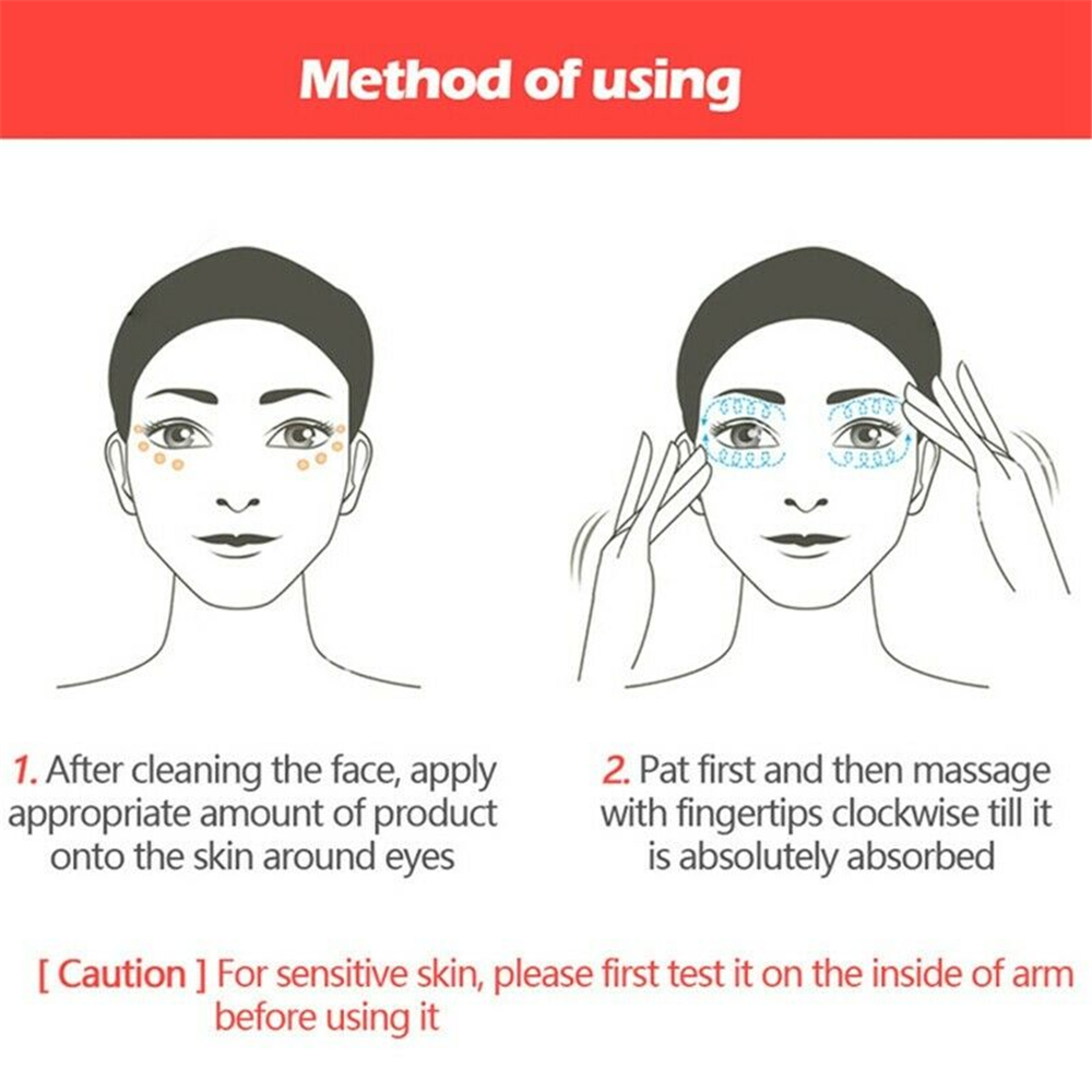 [Hàng mới về] Kem chống lão hóa mắt loại bỏ quầng thâm / nếp nhăn 20g