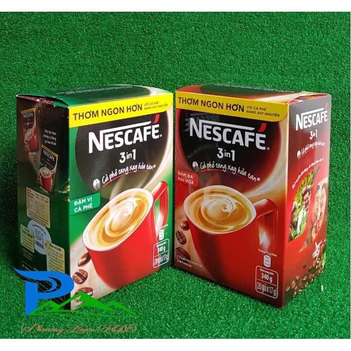 SIÊU GIẢM GIÁ Cà phê hòa tan Nescafé 3in1 - Hộp 340g