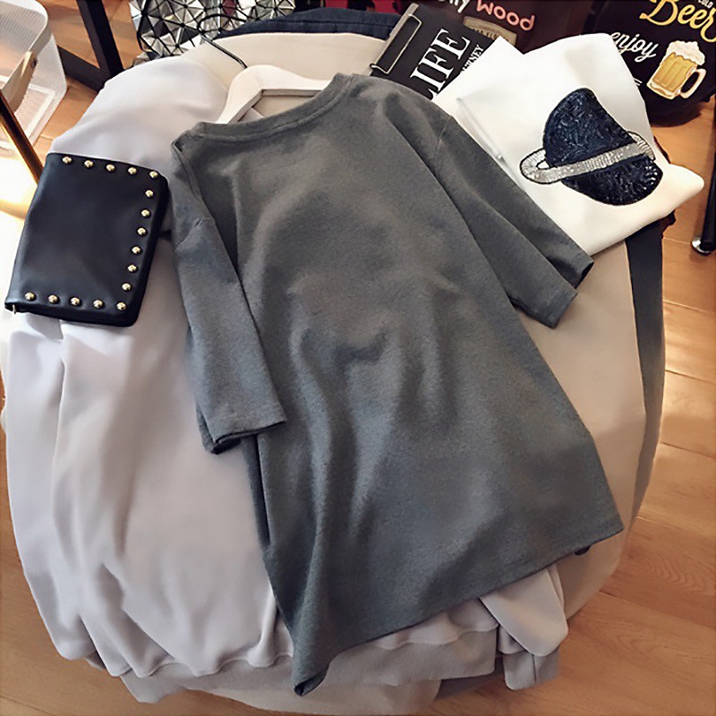 Áo thun ngắn tay dáng rộng thời trang mùa hè 2020 phong cách Hàn cho nữ | BigBuy360 - bigbuy360.vn