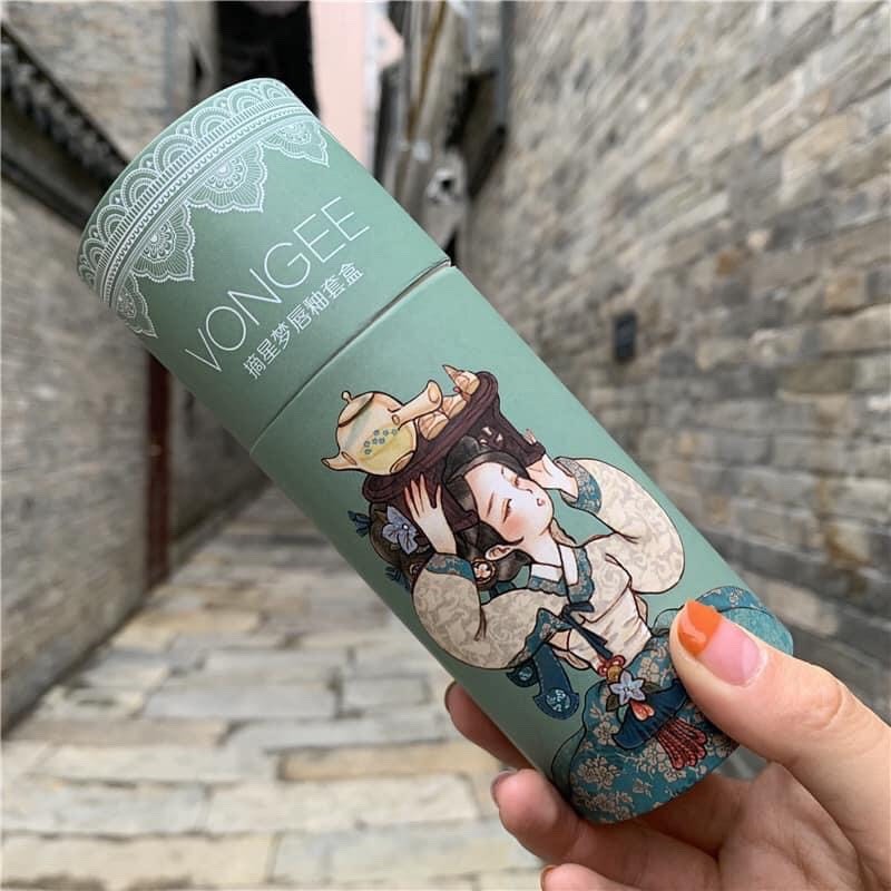 Set Son Lì Vongee 6 Cây - Son Kem Lì Cổ Trang Hộp Xanh - Hàng Nội Địa Trung Chính Hãng | BigBuy360 - bigbuy360.vn