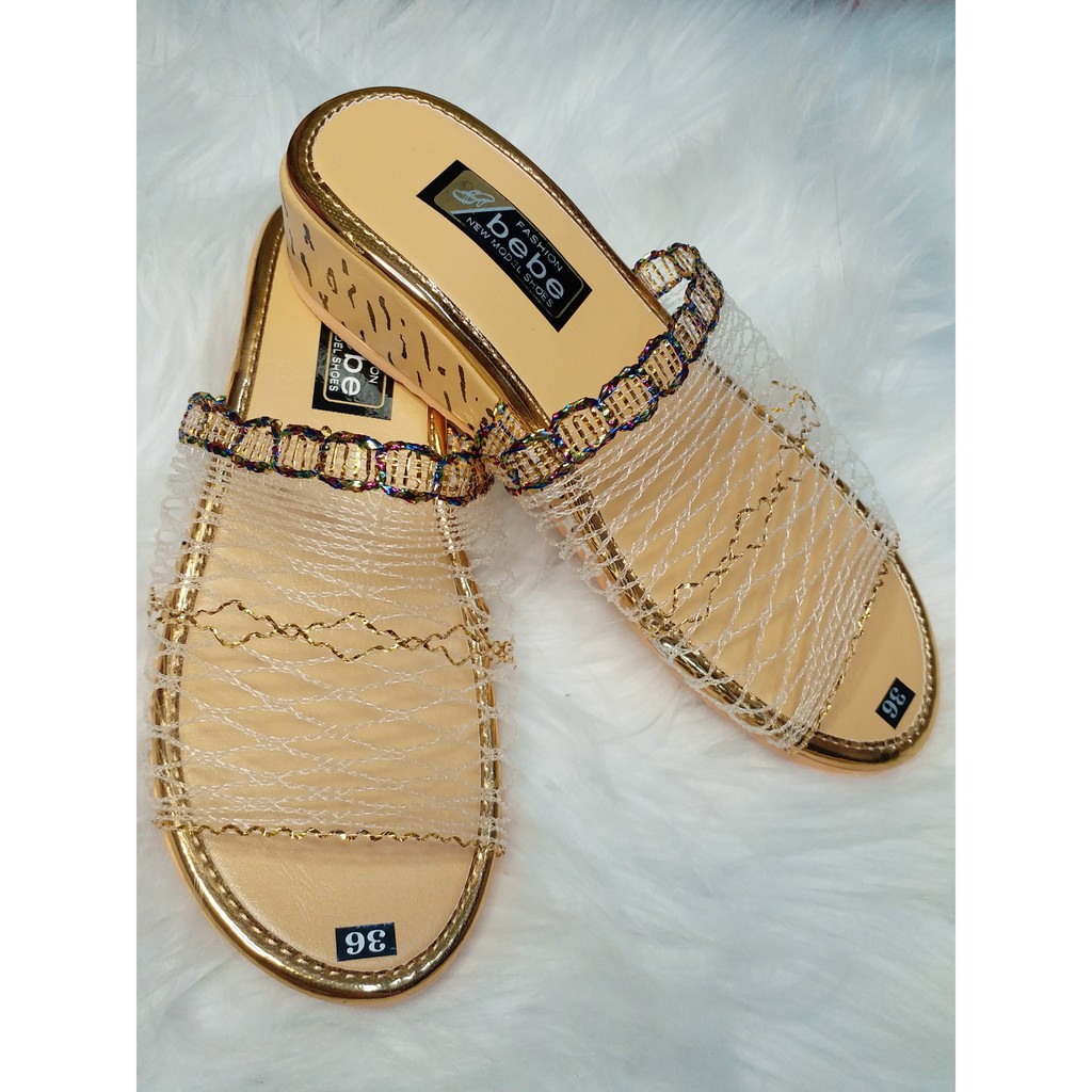 Dép Lưới Xưa Họa Tiết Da Beo cao 1.7P - 3P - 4P - 6P