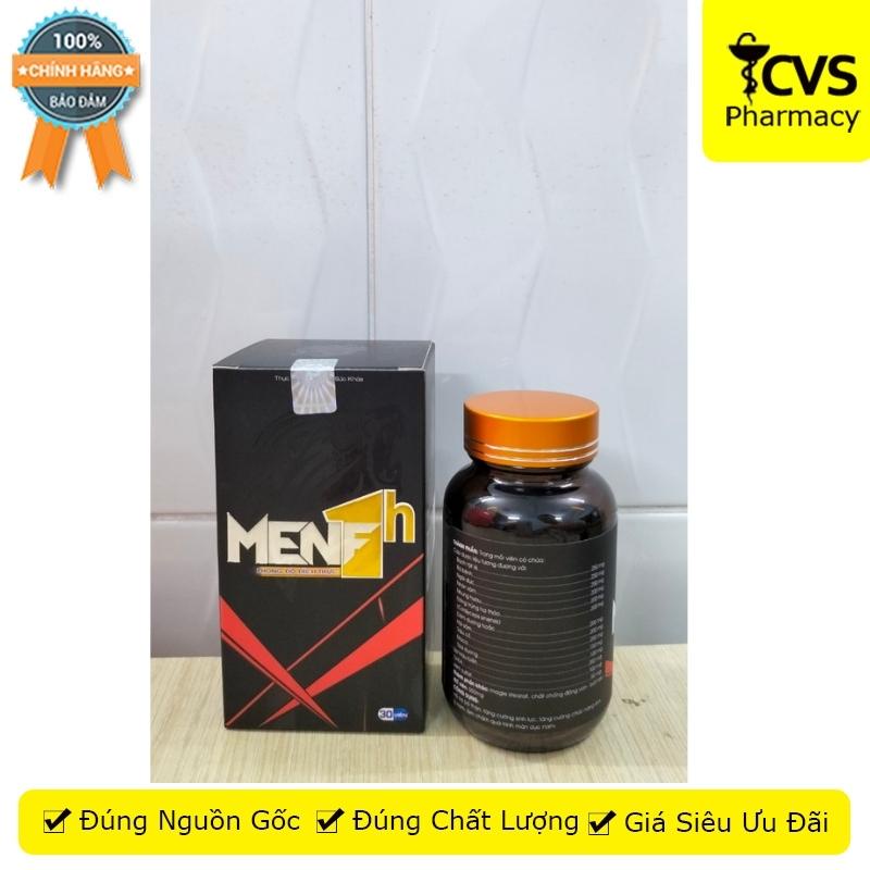 MenF1H (Lọ 30 viên) hỗ trợ bổ thận, tăng cường sinh lực, cải thiện chức năng sinh lý - CVS Pharmacy