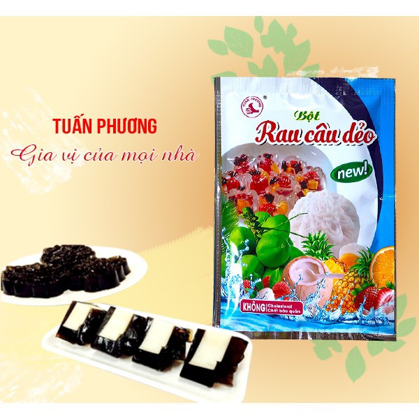 Bột rau câu con cá dẻo 1 gói 10g - Dùng làm các món thạch rau câu | BigBuy360 - bigbuy360.vn