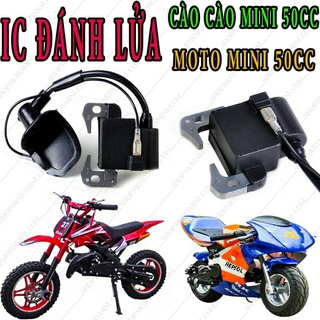 IC đánh lửa/mobin lửa/cuộn lửa cho động cơ 2 thì/ xe cào cào mini 50cc/xe moto mini 49cc/máy cắt cỏ