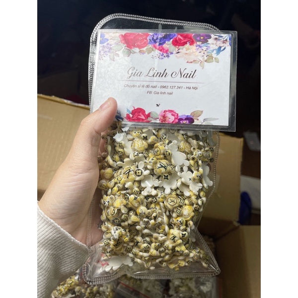 [hot 2022]Gấu bột to nhỏ, siêu rẻ gắn móng tay(set 2con/10con)