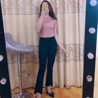 Jean loe ống
