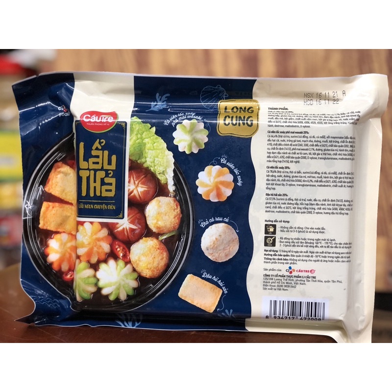 [SIÊU HOT] Viên thả lẩu Long Cung CJ Cầu Tre 300g