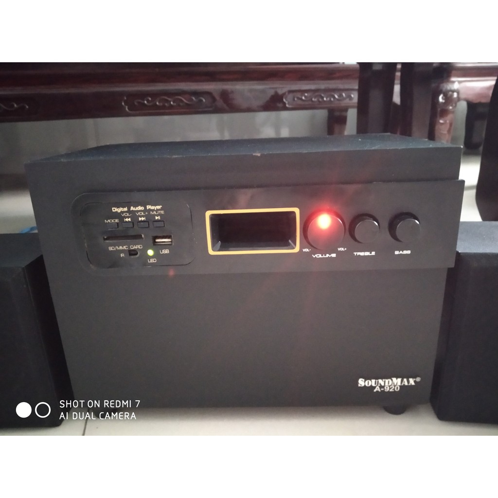 Loa vi tính soundmax A920 Đã qua sử dụng - tặng kèm jack 3.5 loại tốt