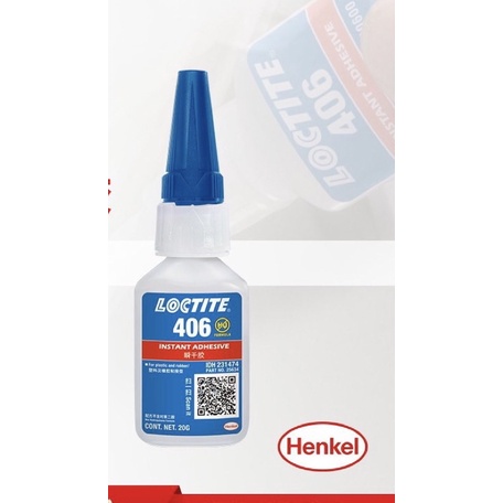 Keo dán loctite 406 20g ( Hàng chính hãng)