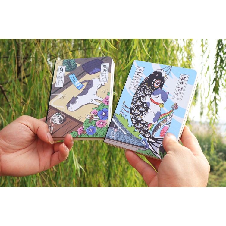 Sổ Tay Kế Hoạch Planner Bìa Mèo Maneki Neko [2 KIỂU]