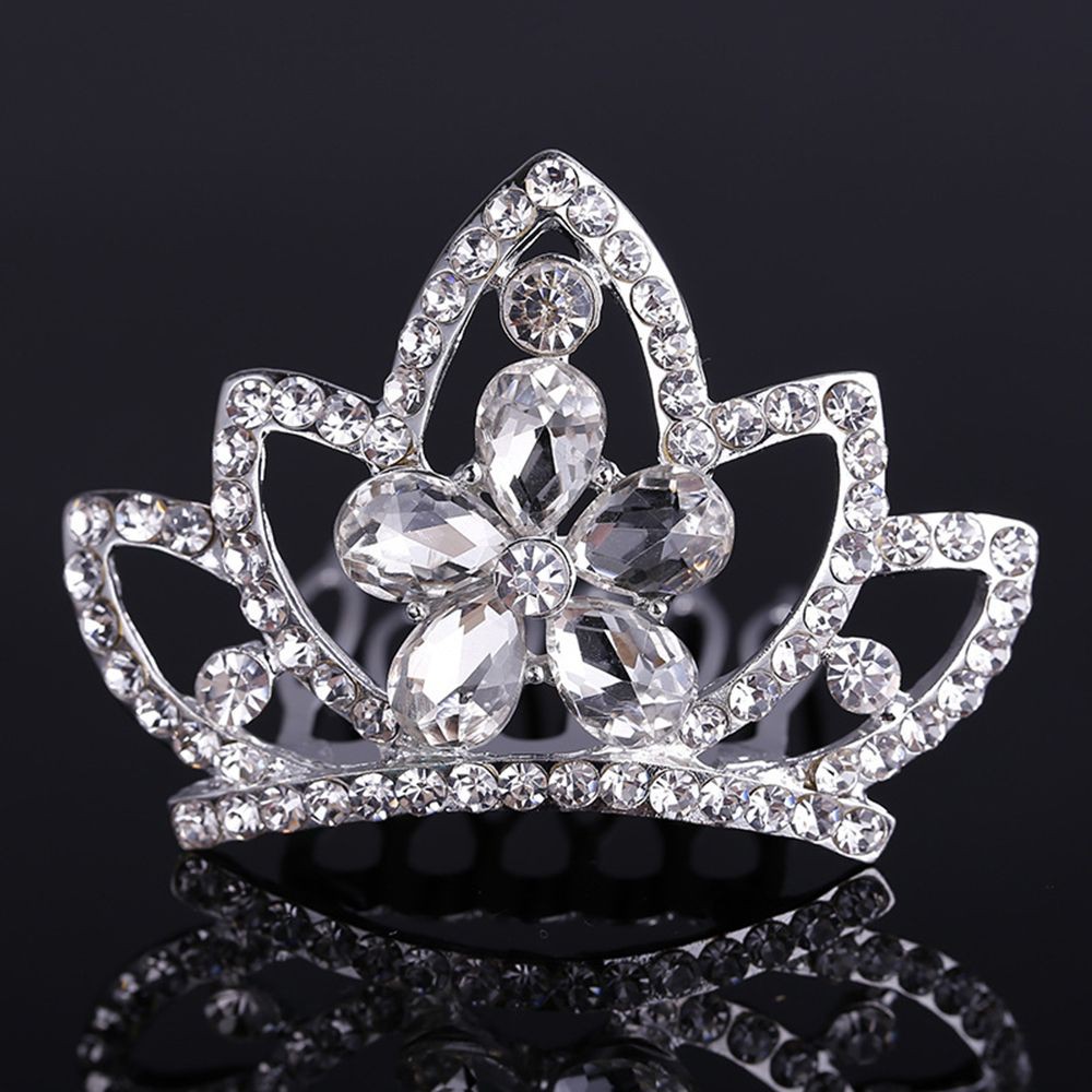 Kẹp tóc vương miện công chúa cho bé gái