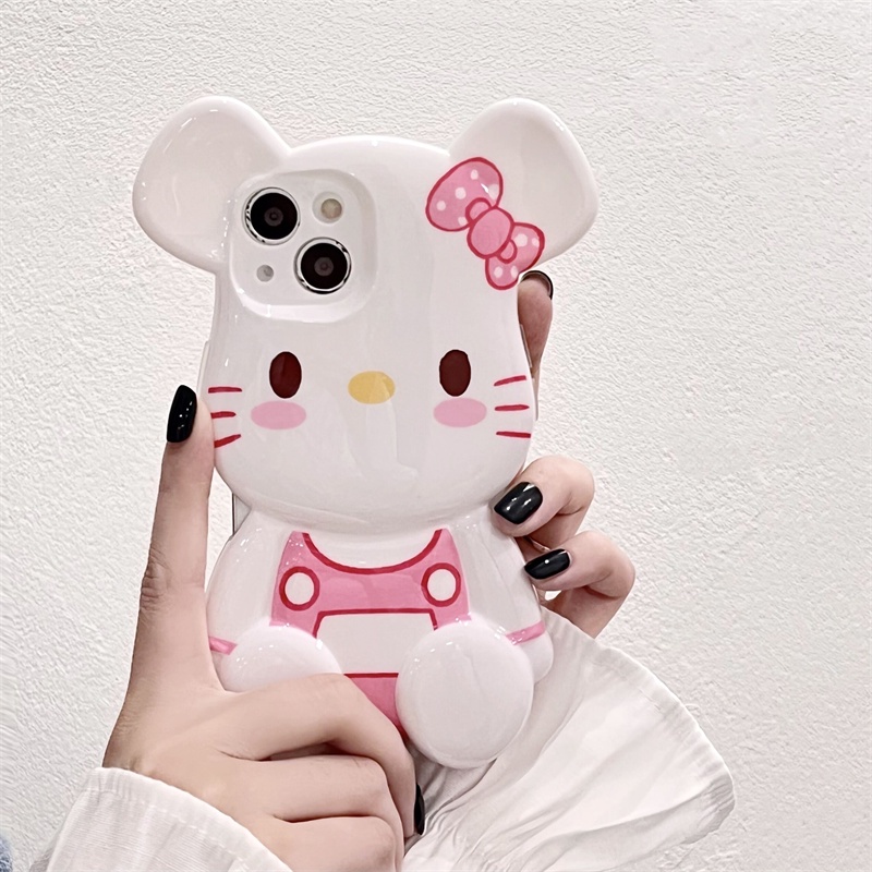 Ốp Điện Thoại Silicon Hoạt Hình 3D Cho IPhone 14 13 11 12 Pro Max