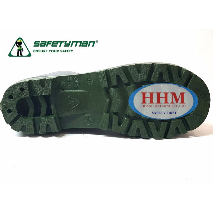 Ủng cao su bảo hộ Safetyman B7030N - 2017